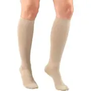 TRUFORM Lites Knee High Stockings 15-20mmHg (Tan) Large