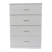 Redfern White 4 Drawer Chest