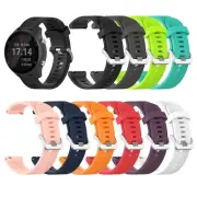 Silicone Sports Band Strap Wristwatch Band for Garmin Forerunner 245/245M
