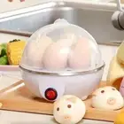 7-Egg Automatic Egg Cooker Boiler Steamer for Breakfast - Multi-Functional