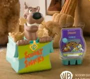 Scentsy SCOOBY-DOO Scooby Snack Full Size Premium Wax Warmer & ZONKS Wax Bar NEW