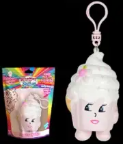 Whiffer Sniffers Squishers Sugar Cake Strawberry CupcakePlush Toy Backpack Clip