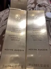 NIB $65 Kevyn Aucoin THE SENSUAL SKIN FLUID FOUNDATION 20ml Full Size SHADE SF02