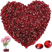 HEATSHAKING 2000Pcs Transparent Acrylic Tip Crystals for Wedding Table Decorations Bridal Shower Party Centerpieces and DIY Crafts