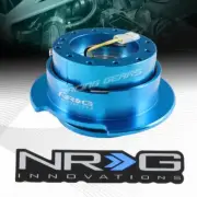 NRG SRK-250NB NEW BLUE BALL LOCKING STEERING WHEEL GEN 2.5 QUICK RELEASE ADAPTER