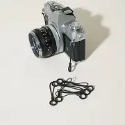 2.5" Black Camera Strap Eyelet Mount Extensions (2x each)