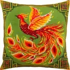 Tapestry Pillow Cover DIY kit "Chinese bird" Needlepoint kit Printed canvas