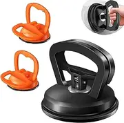 Dent Puller,3 Pcs Car Dent Puller Powerful Car Dent Suction Puller,Dent Remover Tool for Car,Car Dent Repair Kit for Car Dent Repair,Tiles Lifting,Objects Moving (1 Large Black+2 Small Orange)