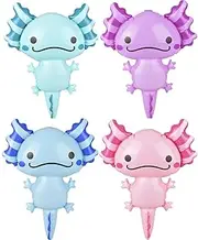 Axolotl Inflate | Set of 2 | 24 inch | Two Pc Inflatable Pool Toys and Party Decorations