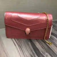 在飛比找Yahoo!奇摩拍賣優惠-【Bvlgari 寶格麗】  Serpenti 蛇頭 WOC