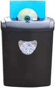 Paper Shredder A4, File CD Credit Card Cutting Machin, with 21 Litre Bin Small Electric Paper Shredder for Home or Home Office