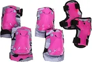 KICHOUSE 1Set Knee and Elbow Pads Protective Gear for Skating Safety Equipment for Roller Skating Skateboarding and Outdoor Activities Camouflage