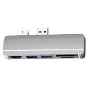 5-in-1 USB3.0 Micro SD SD Hub DP To HDMI Convertor Adaptor For Surface Pro 4/5/6