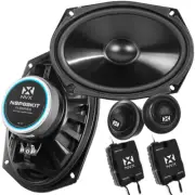 NVX NSP69KIT 320W RMS 6"x9" N-Series 2-Way Speakers w/ Silk Dome Tweeters