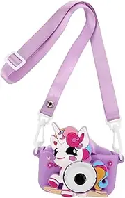 Unicorn Digital Camera Cartoon: 1080p Video Camera Dual Lens with Silicone Cover for Boys and Girls - Unicorn Birthday Decoration Portable & Cute