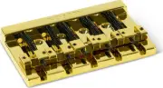 Kluson High Mass 5 String Bass Bridge Zinc Gold