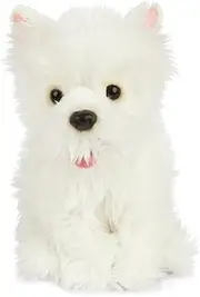 Living Nature Soft Toy - Plush West Highland Terrier Dog (20cm)