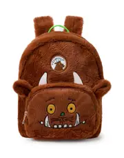 Gruffalo & Friends Unisex Kids Backpack Brown 3D Novelty Face -