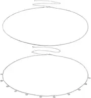 [GORGECRAFT] 2Pcs Silver Layered Body Chain Belly Chain Metal Adjustable Extender Waist Chain Summer Boho Cuban Figaro Women Sexy Bikini Beach Chains for Daily Belts Jewelry Accessories, 69.5 to 70cm