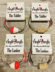 AnglrBangle Wearable Fishing Kit Bracelets "Tiddler" and "Lunker" Patent Pending