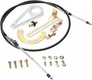 ACA-1804 2" Aftermarket Cable Column Shift Linkage Kit Fit for GM TH350 TH400 700R4 TH200 4L60E 4L80E Transmissions