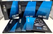 Six (6) Star Trek Eaglemoss Official Starships Collection Binders - Free Ship