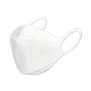 Catzon 50 Pcs Adults Face Masks 4-Ply Breathable 3D Design Shape Face Masks-White