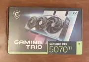 MSI Gaming Trio OC Plus GeForce RTX 5070 Ti 16GB GDDR7 Graphics Card - IN HAND