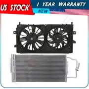 Cooling Fan and AC Condenser Assembly For 2006-2007 Chevrolet Monte Carlo (for: Chevrolet)