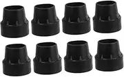 Toyvian 8Pcs Non Slip Rubber Trampoline Leg Caps Slip Covers for Trampoline Legs Durable Shock Absorbing Design for Enhanced Stability and Safety
