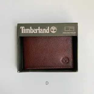 美國百分百【全新真品】Timberland 皮夾 短夾 錢包 皮包 真皮 經典 證件 鈔票夾 男用 四款 AE96