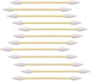 1200Pcs Precision Tip Cotton Swabs for Makeup, Bamboo Sticks and Double Pointed
