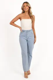 [PUP96] Abrand 94 High Slim Jeans - Kendall 7 light blue wash
