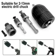 Drill Chuck Adapter For 2--13mm Shank Drills Metal+plastic Quick Change