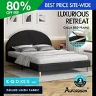 ALFORDSON Bed Frame Queen Double King Single Mattress Base Platform Fabric