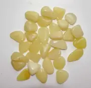 Yellow Opal -3 Ounces Tumbled Stones rt431d