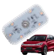 Auto Car Ceiling Roof Lights,Magnetic Interior Car Roof Light - Touch Control, Super Bright Illumination, USB Rechargeable, Automotive Accessories For Auto