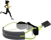 Reflective Arm Bands for Night Walking, Reflective Running Equipment – Adjustable Elastic Leg Straps, High Visibility Cycling Accessories for