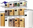 Airtight Food Storage Container Sets, Pantry Organization Containers, Plastic Ki