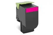 Lexmark 80C80M0 Toner Cartridge Original Magenta