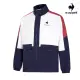 【LE COQ SPORTIF 公雞】防潑水休閒潮流防風外套 男款-經典紅藍白色-LWS61203