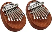 Kisangel Mini Kalimba Thumb Piano Portable Note Finger Piano with Hanging Rope Sound Lightweight Design for Music Lovers and Beginners