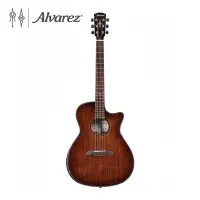 在飛比找Yahoo奇摩購物中心優惠-ALVAREZ MGA77CARSHB 黑胡桃木全單版木吉他
