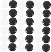 ibasenice Go Chess Pieces 100pcs Flat Go Stones Chess Game Pieces for Board Games Resin Easy to Play Store