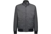 Geox Mens Snake 2.0 Bomber Jacket (Asphalt) - UTFS11710