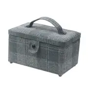 MULTIONS Sewing Basket with Sewing Kit, Sewing Box Organizer with Accessories,
