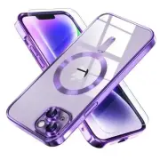 Magnetic for iPhone 14 Plus Case Compatible with MagSafe [Never Yellowing]