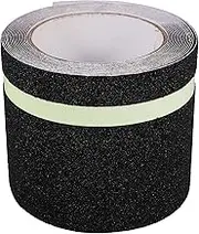 Stair Grip Tape Anti Slip Tape for Outdoor Steps Non Slip Treads 5m Roll Glow-in-the-dark Feature
