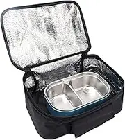 Electric Car Lunch Box, Portable Microwave Lunch Box with 12V 90W Microwave Function for Heat Preservation, Office, School, Travel