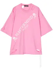 [MASTERMIND] Boxy Fit Damaged Tee